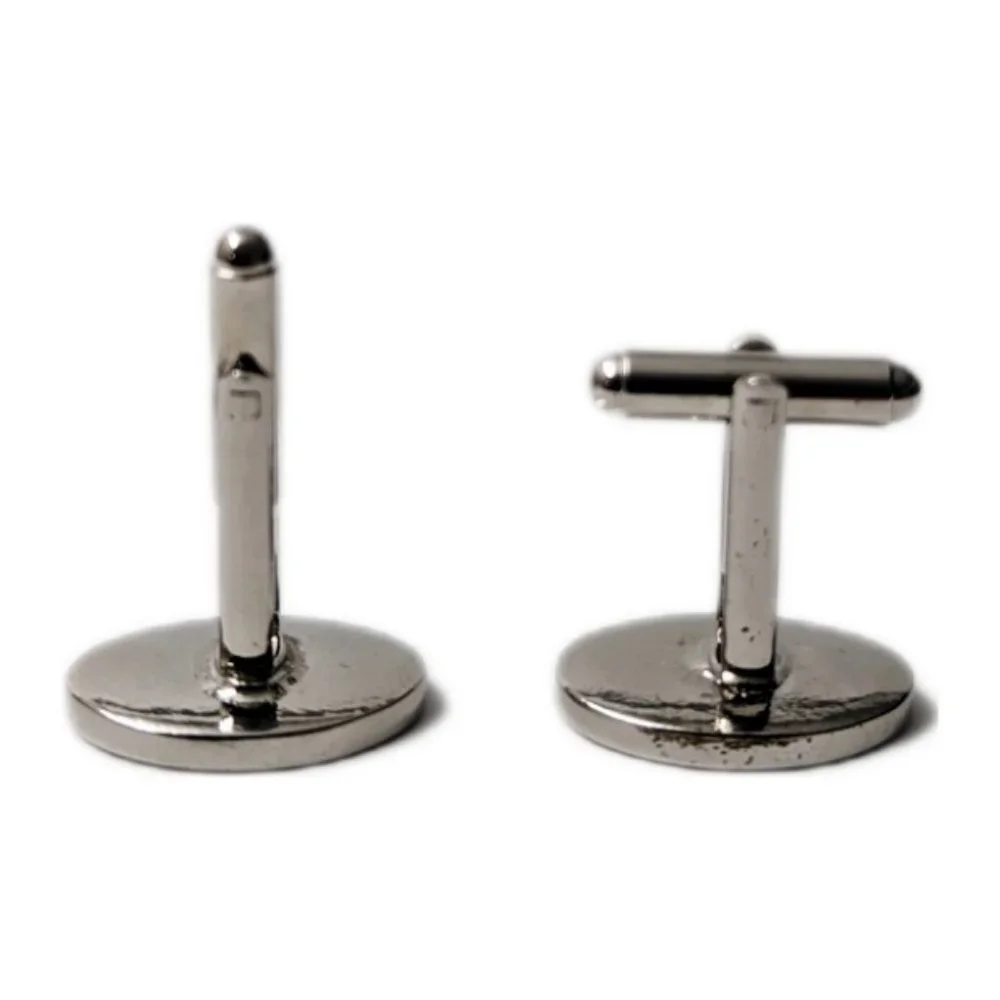 Art Pewter Scottish Thistle Cufflinks - Picture 3 of 5